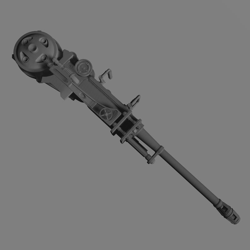 Weiss the Immaculate Long Rifle Final Fantasy 7 FF7