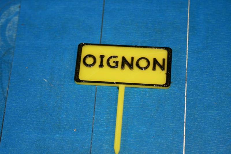 Panneau potager Oignon