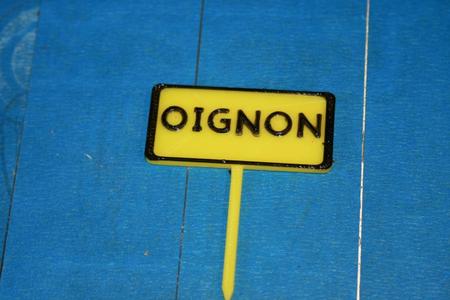 Panneau potager Oignon