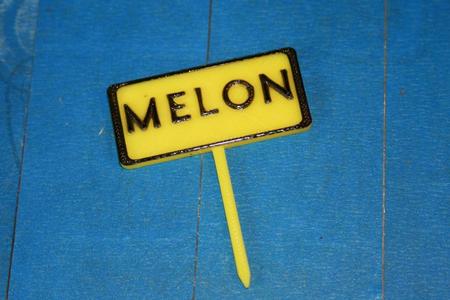 Panneau potager Melon