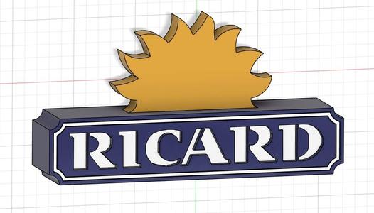 Lumineux RICARD Logo