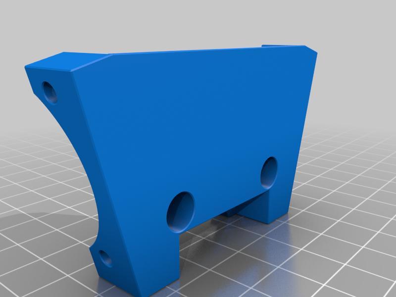 MK8 Extruded Fan Holder，擠出風罩，押出ファンホルダー