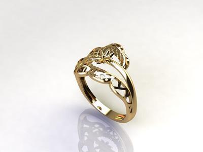 Plain Women Ring Jewelry Rings For Women STL 3DM 3D JEWELLERY