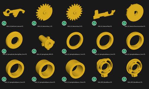 G&G G2/G2H Gearbox Parts