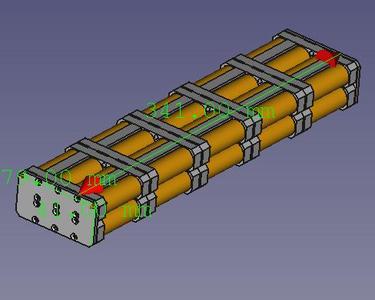 Battery 4P 10S for Xiaomi and similar scooters