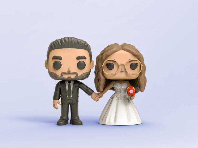FUNKO BRIDE AND GROOM WEDDING