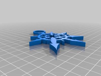 Chaos rune Keychain