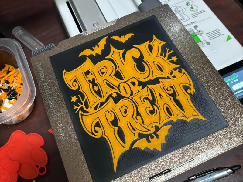 Halloween Trick or Treat Sign