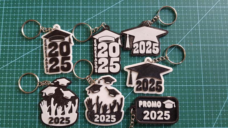 graduates key rings pack 2 (2025)