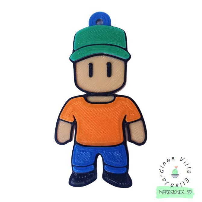 Mr Stumble Stumble Guys keychain