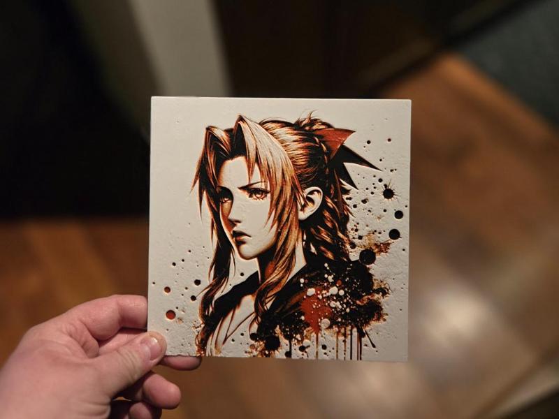 Graffiti Aerith Hueforge