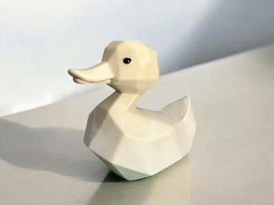 Duck minimal poly figurine