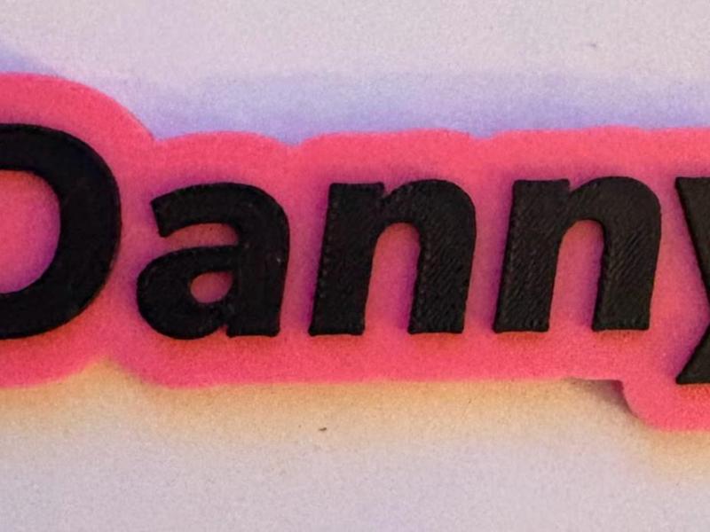 Customizable Nametag