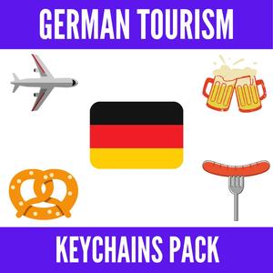 German tourism - Keyrings pack