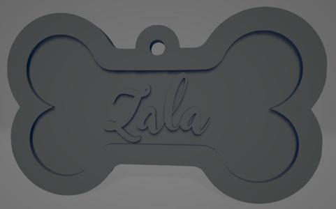 Bicolor Dog Collar "Zala" - Collar bicolor para perro "Zala"