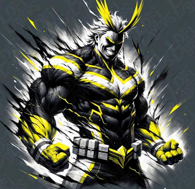 Toshinori "All Might" Yagi Hueforge