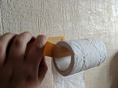 Toilet paper roll holder