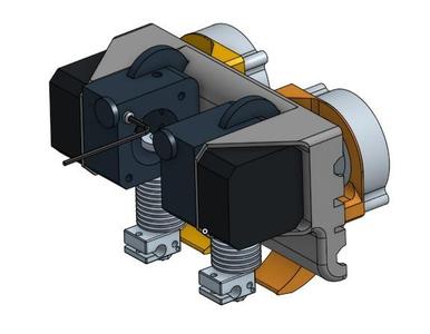 Dual Extruder Prusa i3 Titan Mount