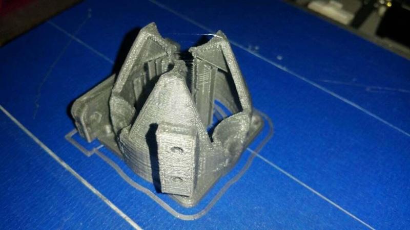 Diamond Hotend mount for Aurora Z605