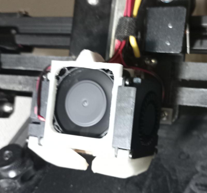 CR-30 PrintMill Hotend cover- 4010 fan mount