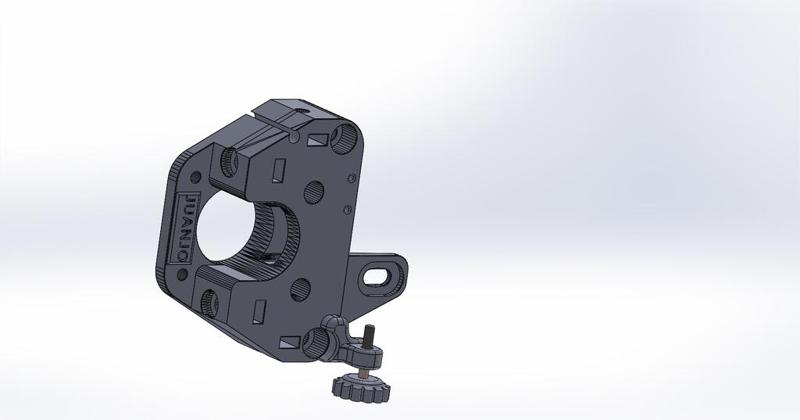 Anet E10 Adaptación Soporte Izqdo Eje X y fin de carrera eje Z