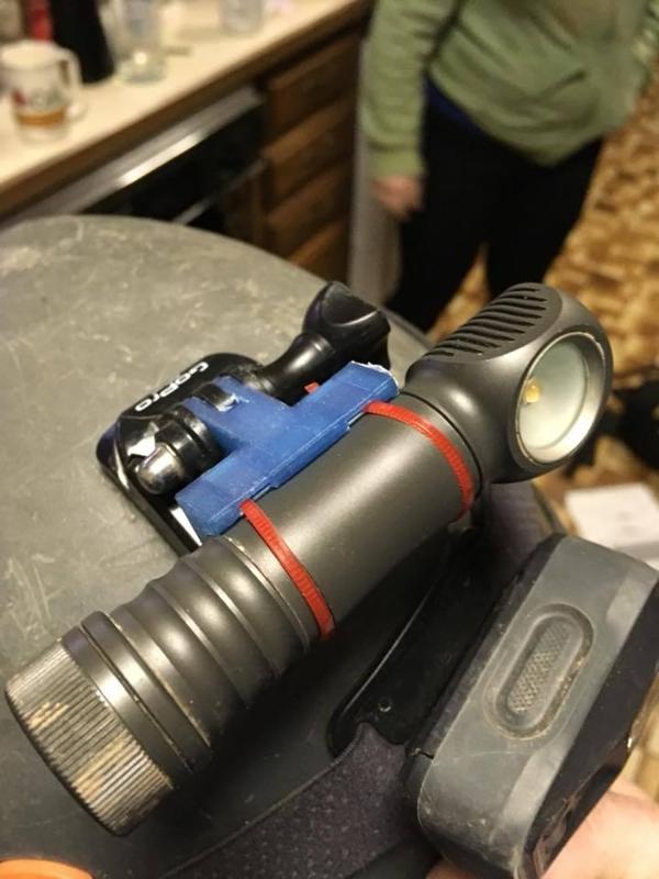 Zebra Light GoPro mount