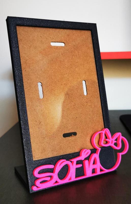 Standing Picture frame 15x10cm With slot for glass