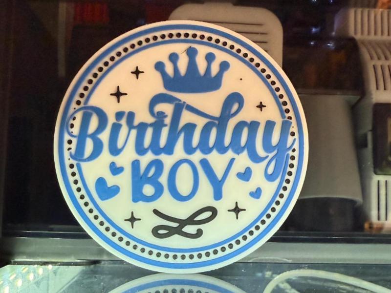 BIRTHDAY BOY COASTER 