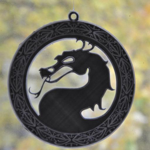Dragon Window Decoration