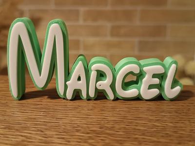 Marcel Disney Name Sign Decorated Room child Birth