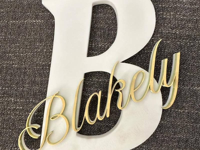Blakely Nameplate