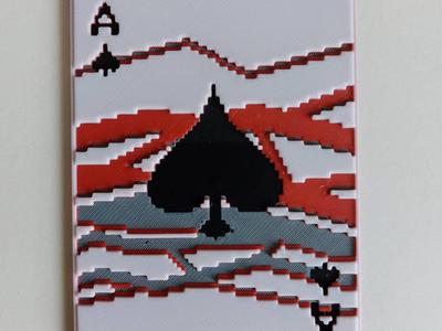 Mult Enhanced Ace of Spades - Balatro