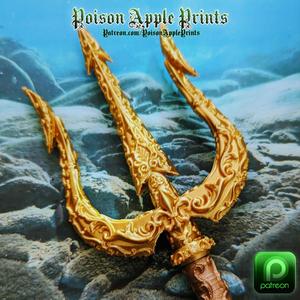 Disney Ornamental - King Triton's Trident (The Little Mermaid)