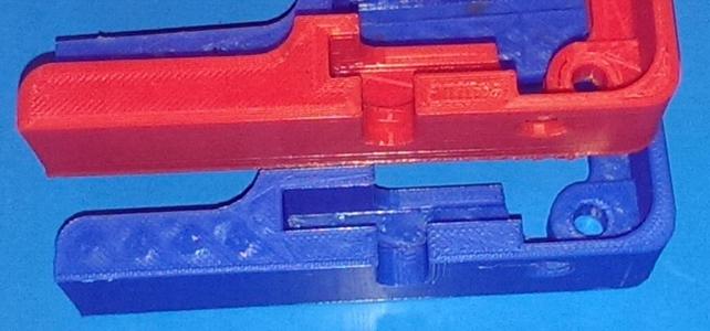 Printrbot Simple Metal Extruder Handle Remix