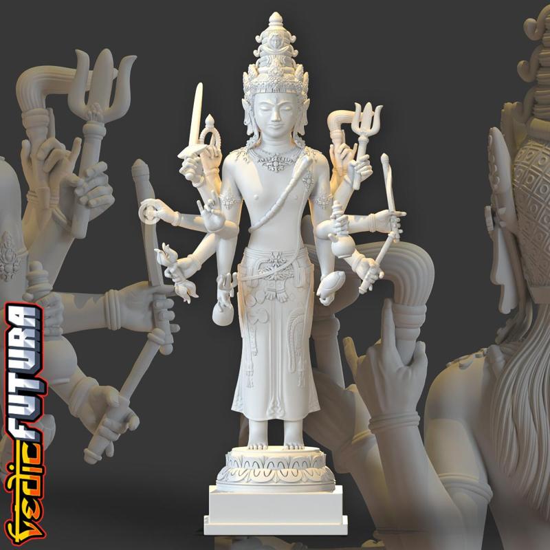 Balinese Shiva as Veerabhadra ***Patreon Goal Unlocked !***
