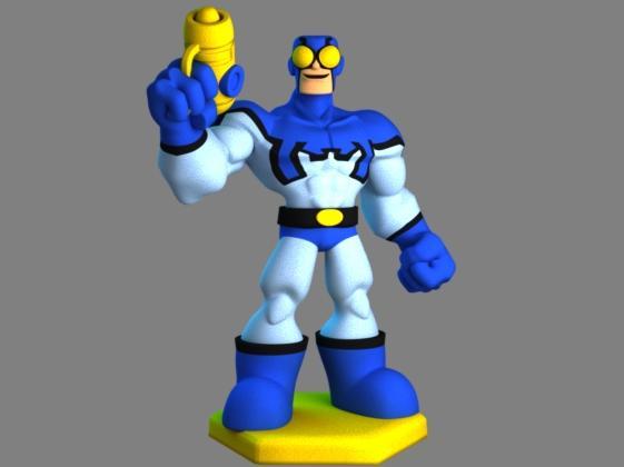 Blue Bettle  - Ted Kord - Microverse Warriors