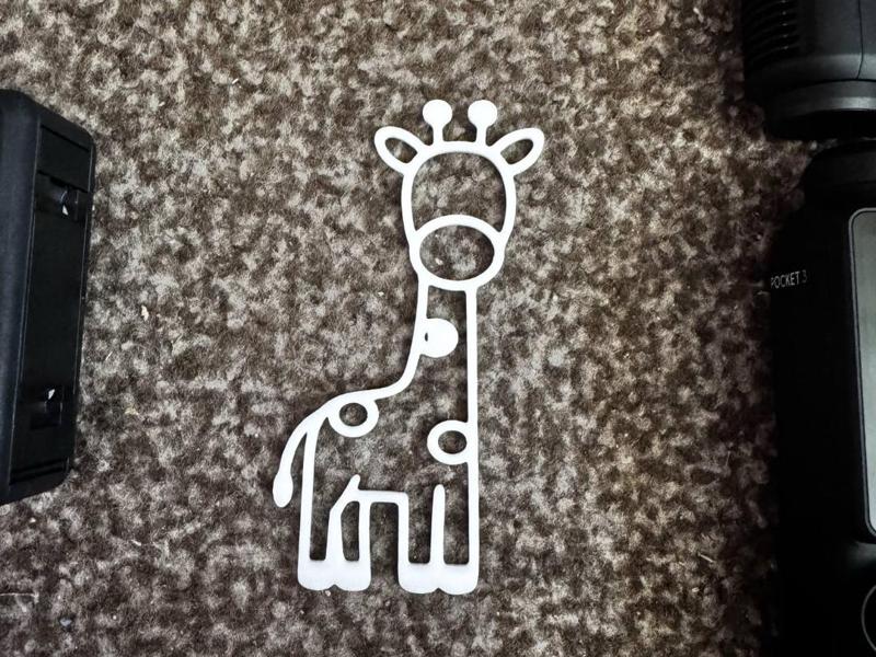 Giraffe Animal Wall Decoration