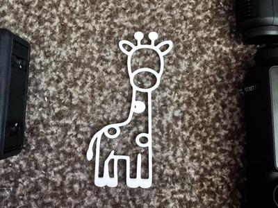 Giraffe Animal Wall Decoration