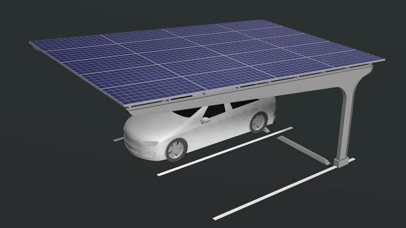 Solar carport 25U02