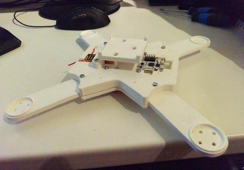 250er Quadrocopter with CC3D