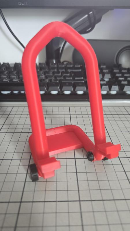 motorcycle Paddock stand phone stand