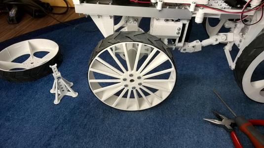 Wheel for robots