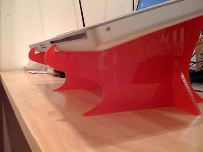 Laptop Stand with Aviary.com Logo