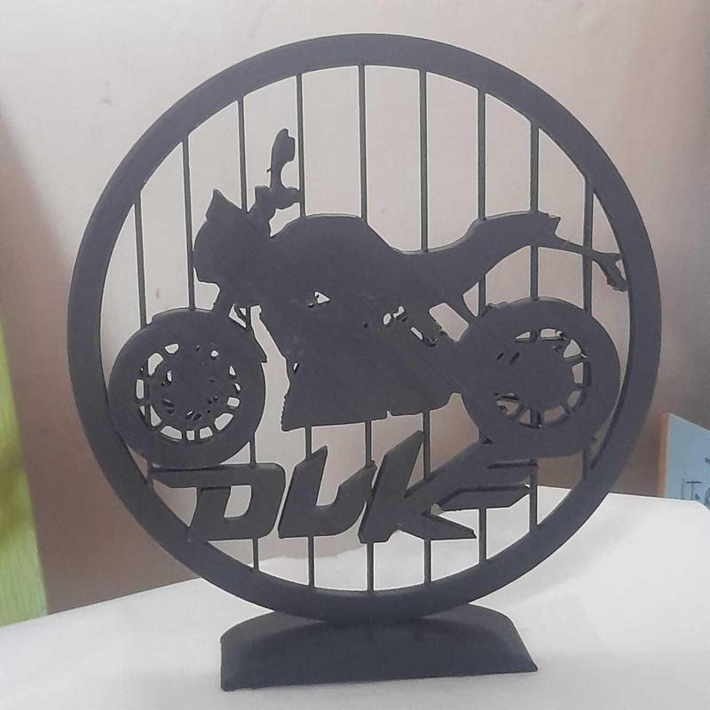 Decoration desk ktm Duke