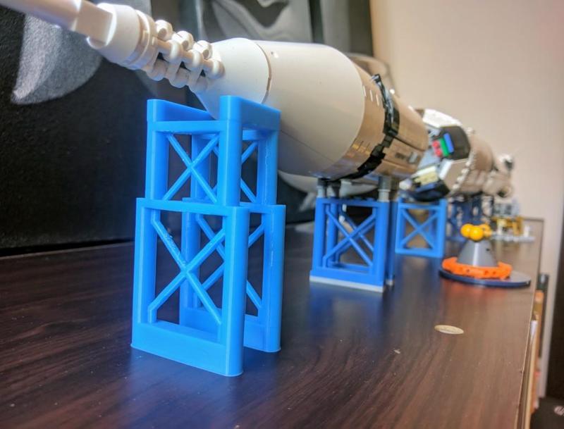 Lego Saturn V Stands