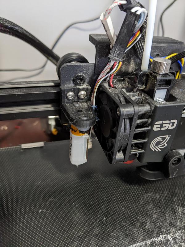 BL Touch Bracket for Hemera  Aluminum X Carriage