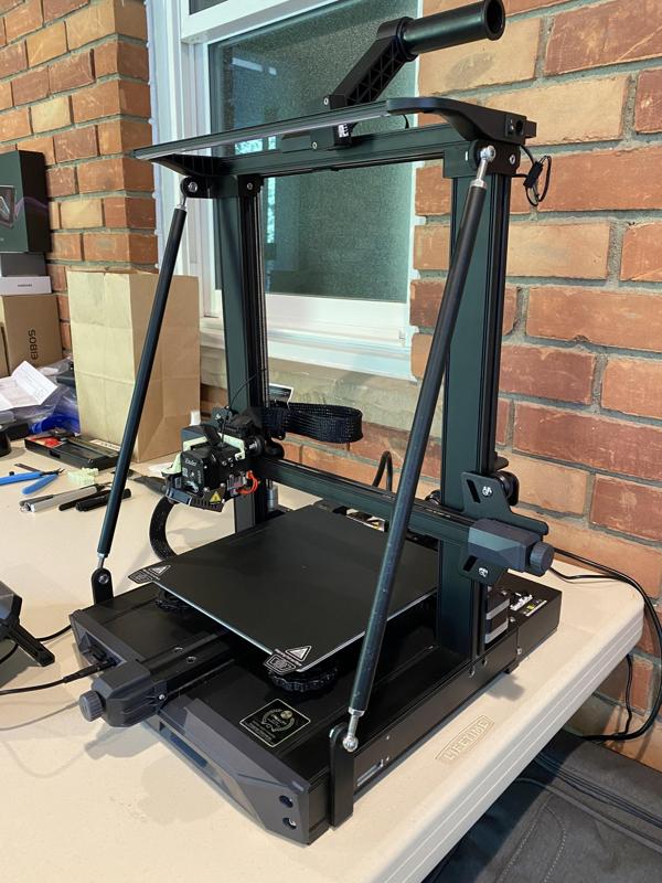 Ender 3 S1 Support Rod Adapters