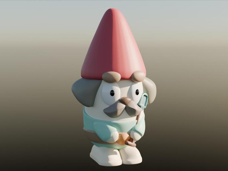 Bluey Gnome - Hecuba
