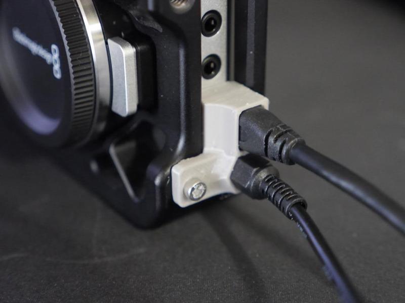 BMPCC D Focus Cage HDMI Support