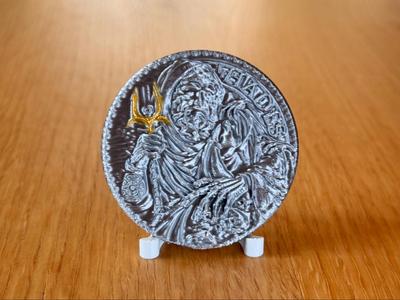 2025 Hades - 2oz Silver Coin Replica